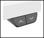 Sealey DH56 Dellonda Single Motor Ultra-Quiet Adjustable-Height Electric Sit/Stand Desk - White Desktop