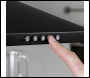 Sealey DH59 Baridi Cooker Hood, Chimney Style with Carbon Filters 90cm - Black