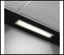 Sealey DH59 Baridi Cooker Hood, Chimney Style with Carbon Filters 90cm - Black