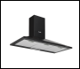Sealey DH59 Baridi Cooker Hood, Chimney Style with Carbon Filters 90cm - Black