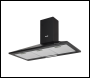 Sealey DH59 Baridi Cooker Hood, Chimney Style with Carbon Filters 90cm - Black