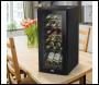 Sealey DH6 Baridi 18 Bottle Wine Fridge & Cooler - Black
