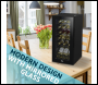 Sealey DH6 Baridi 18 Bottle Wine Fridge & Cooler - Black