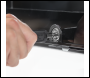 Sealey DH62 Baridi Beer & Drinks Fridge with LED Light, Black and Glass Door 60L