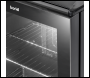 Sealey DH62 Baridi Beer & Drinks Fridge with LED Light, Black and Glass Door 60L
