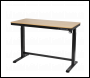 Sealey DH65 Dellonda Single Motor Ultra-Quiet Electric Desk with Control Panel, USB Port & Drawer - Oak Desktop