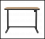 Sealey DH65 Dellonda Single Motor Ultra-Quiet Electric Desk with Control Panel, USB Port & Drawer - Oak Desktop
