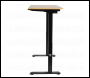Sealey DH66 Dellonda Single Motor Ultra-Quiet Adjustable-Height Electric Sit/Stand Desk - Oak Desktop