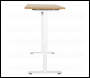 Sealey DH68 Dellonda Single Motor Ultra-Quiet Adjustable-Height Electric Sit/Stand Desk - Oak Desktop