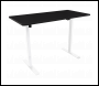 Sealey DH69 Dellonda Single Motor Ultra-Quiet Adjustable-Height Electric Sit/Stand Desk - Black Desktop