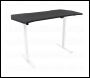 Sealey DH70 Dellonda Single Motor Ultra-Quiet Adjustable-Height Electric Sit/Stand Desk - Carbon Fibre Effect Desktop