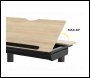 Sealey DH71 Dellonda Single Motor Ultra-Quiet Electric Adjustable Drawing Table with 40° Tilt, Drawer & Side Table