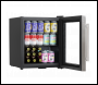 Sealey DH75 Baridi Mini Tabletop Beer & Drinks Fridge 50L Capacity - Stainless Steel