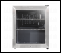 Sealey DH75 Baridi Mini Tabletop Beer & Drinks Fridge 50L Capacity - Stainless Steel
