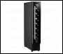 Sealey DH76 Baridi Extra-Slim 7 Bottle Wine Fridge & Cooler 15cm - Black