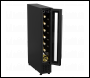 Sealey DH76 Baridi Extra-Slim 7 Bottle Wine Fridge & Cooler 15cm - Black