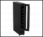 Sealey DH76 Baridi Extra-Slim 7 Bottle Wine Fridge & Cooler 15cm - Black
