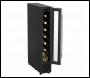 Sealey DH77 Baridi Extra-Slim 7 Bottle Wine Fridge & Cooler 15cm - Stainless Steel