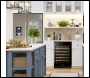 Sealey DH78 Baridi 54 Bottle Under-Counter/Freestanding Fridge & Cooler 60cm