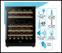 Sealey DH79 Baridi 46 Bottle Under-Counter/Freestanding Dual Zone Fridge & Cooler 60cm