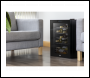 Sealey DH8 Baridi 20 Bottle Wine Fridge with Digital Touch Screen Controls, Metal Shelves & LED Light - Black