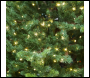Sealey DH80 Dellonda Pre-Lit Hinged Christmas Tree with 190 Warm White LED Lights 5ft(150cm)