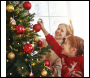 Sealey DH81 Dellonda Pre-Lit Hinged Christmas Tree with 270 Warm White LED Lights 6ft(180cm)