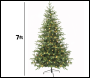 Sealey DH82 Dellonda Pre-Lit Hinged Christmas Tree with 350 Warm White LED Lights 7ft(210cm)