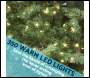 Sealey DH82 Dellonda Pre-Lit Hinged Christmas Tree with 350 Warm White LED Lights 7ft(210cm)