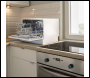 Sealey DH83 Baridi Tabletop Dishwasher 6 Place Settings 6.5L Capacity - White