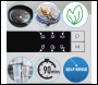 Sealey DH83 Baridi Tabletop Dishwasher 6 Place Settings 6.5L Capacity - White