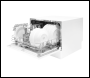 Sealey DH83 Baridi Tabletop Dishwasher 6 Place Settings 6.5L Capacity - White