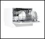 Sealey DH83 Baridi Tabletop Dishwasher 6 Place Settings 6.5L Capacity - White