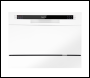 Sealey DH83 Baridi Tabletop Dishwasher 6 Place Settings 6.5L Capacity - White