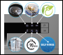 Sealey DH84 Baridi Tabletop Dishwasher 6 Place Settings 6.5L Capacity - Silver
