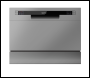 Sealey DH84 Baridi Tabletop Dishwasher 6 Place Settings 6.5L Capacity - Silver