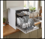 Sealey DH86 Baridi Tabletop Dishwasher 8 Place Settings 8L Capacity - White