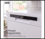 Sealey DH86 Baridi Tabletop Dishwasher 8 Place Settings 8L Capacity - White