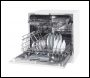 Sealey DH86 Baridi Tabletop Dishwasher 8 Place Settings 8L Capacity - White