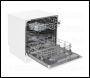 Sealey DH86 Baridi Tabletop Dishwasher 8 Place Settings 8L Capacity - White