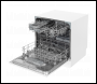 Sealey DH86 Baridi Tabletop Dishwasher 8 Place Settings 8L Capacity - White