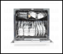 Sealey DH86 Baridi Tabletop Dishwasher 8 Place Settings 8L Capacity - White