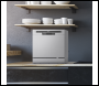 Sealey DH87 Baridi Tabletop Dishwasher 8 Place Settings 8L Capacity - Silver