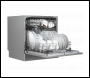 Sealey DH87 Baridi Tabletop Dishwasher 8 Place Settings 8L Capacity - Silver