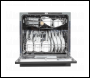 Sealey DH88 Baridi Tabletop Dishwasher 8 Place Settings 8L Capacity - Black