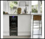 Sealey DH89 Baridi 18 Bottle Dual Zone Wine Fridge & Cooler