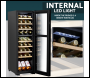 Sealey DH89 Baridi 18 Bottle Dual Zone Wine Fridge & Cooler