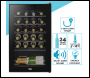 Sealey DH9 Baridi 24 Bottle Tabletop Wine Fridge & Cooler