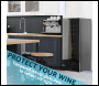 Sealey DH91 Baridi 36 Bottle Dual Zone Wine Fridge & Cooler