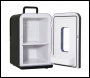 Sealey DH95 Baridi Mini Fridge/Warmer 15L Capacity 12V/230V - Black